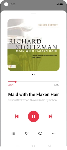 Press arrow right to go to the next audio file. Press arrow right to go to the next audio file.