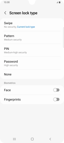Press Fingerprints. Press Fingerprints.