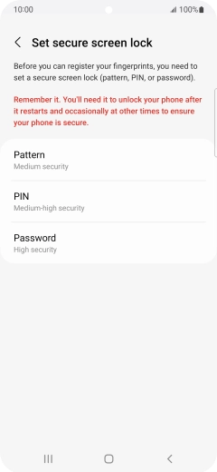 Press the required phone lock code and follow the instructions on the screen to create an additional phone lock code. Press the required phone lock code and follow the instructions on the screen to create an additional phone lock code.