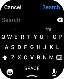 Press the microphone icon to turn on voice input. Press the microphone icon to turn on voice input.