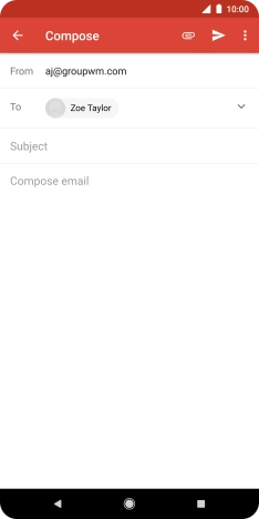 Press Subject and key in the required subject. Press Subject and key in the required subject.