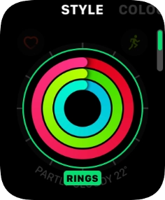 Press the Digital Crown twice to return to the home screen. Press the Digital Crown twice to return to the home screen.