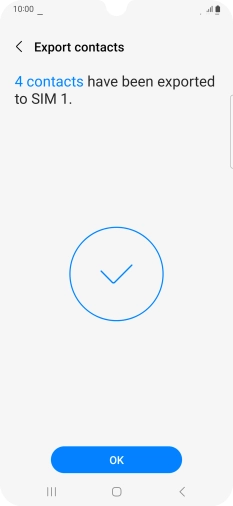 Press OK. Press OK.