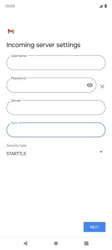 Press the drop down list below Press the drop down list below