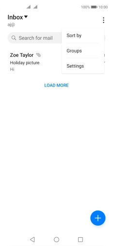 Press Settings. Press Settings.