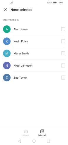 Press Select all. Press Select all.
