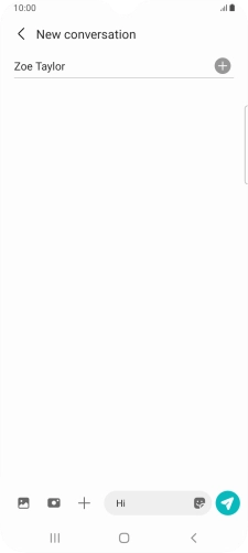 Press the picture icon. Press the picture icon.