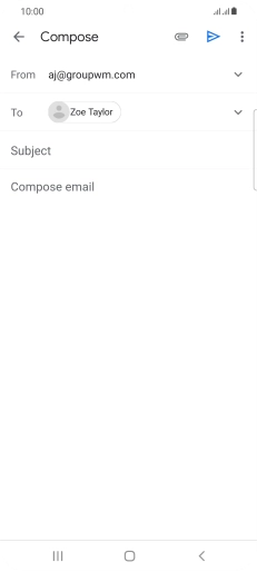 Press Subject and key in the required subject. Press Subject and key in the required subject.