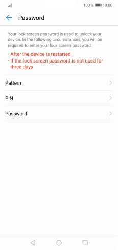 Press the required phone lock code and follow the instructions on the screen to create an additional phone lock code. Press the required phone lock code and follow the instructions on the screen to create an additional phone lock code.