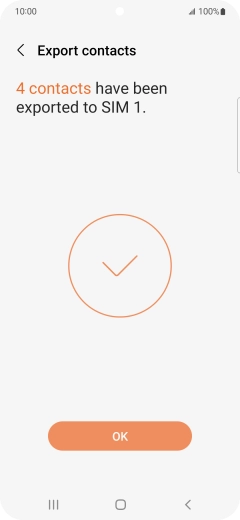 Press OK. Press OK.