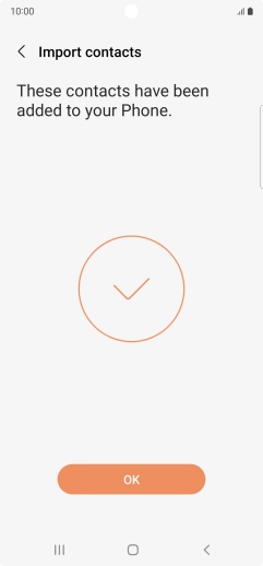 Press OK. Press OK.