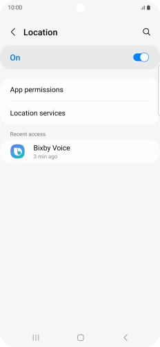 Press App permissions. Press App permissions.