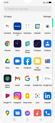 Press Gmail. Press Gmail.