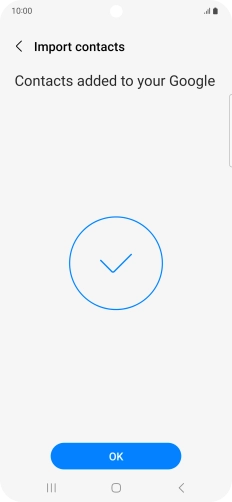 Press OK. Press OK.
