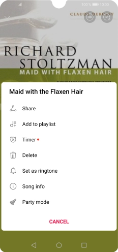 Press Add to playlist. Press Add to playlist.
