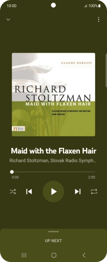 Press arrow right to go to the next audio file. Press arrow right to go to the next audio file.