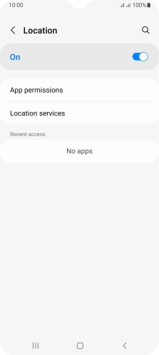 Press App permissions. Press App permissions.