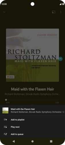 Press Add to playlist. Press Add to playlist.