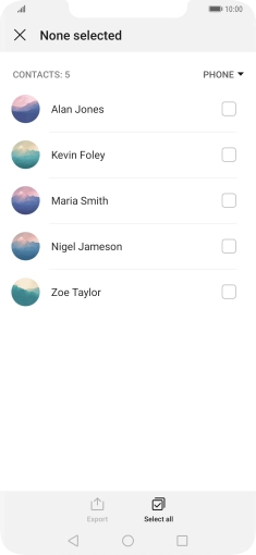 Press Select all. Press Select all.
