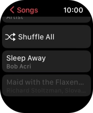 Go to the required category or playlist and press the required audio file. Go to the required category or playlist and press the required audio file.