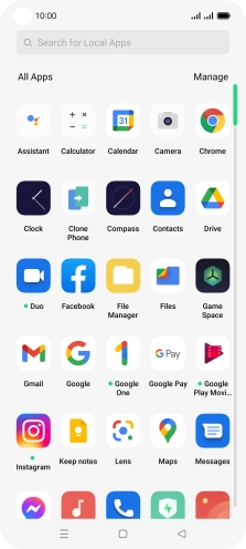 Press Gmail. Press Gmail.