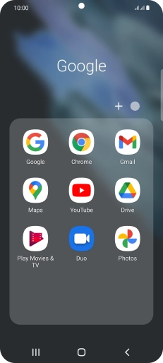 Press Gmail. Press Gmail.