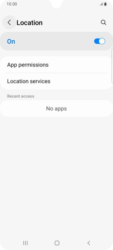 Press App permissions. Press App permissions.