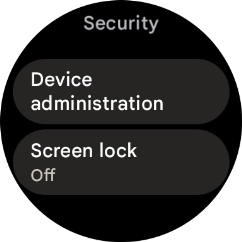Press Screen lock. Press Screen lock.