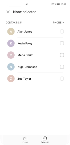 Press Select all. Press Select all.