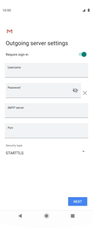 Press the indicator next to Press the indicator next to