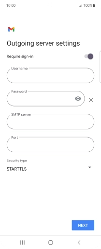 Press the indicator next to Press the indicator next to