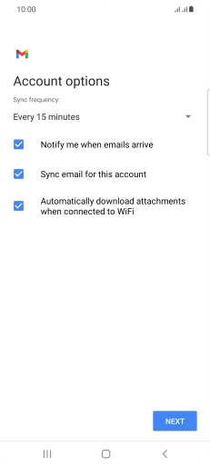 Press the drop down list below Press the drop down list below