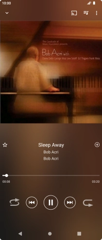 Press arrow right to go to the next audio file. Press arrow right to go to the next audio file.