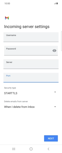Press the drop down list below Press the drop down list below