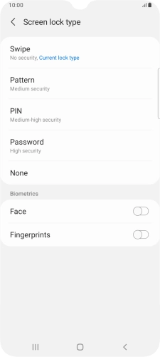 Press Fingerprints. Press Fingerprints.