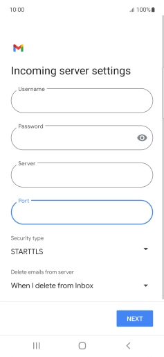 Press the drop down list below Press the drop down list below
