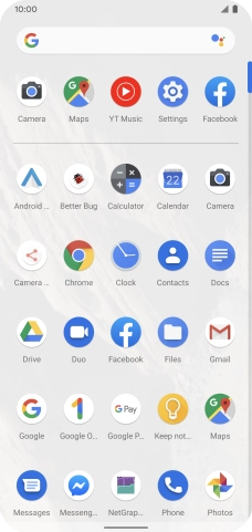 Press Gmail. Press Gmail.