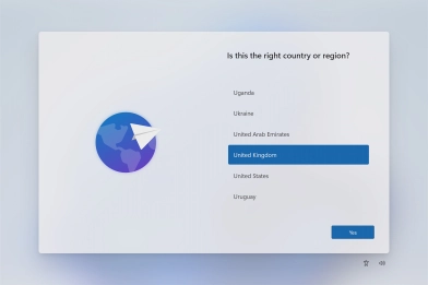 Click the required country or area. Click the required country or area.
