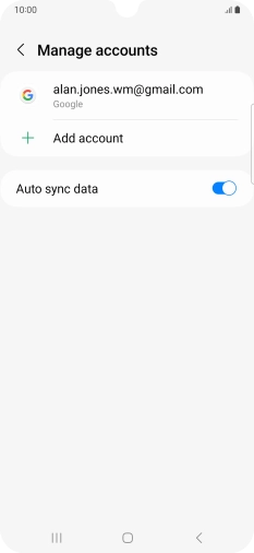 Press the Home key to return to the home screen. Press the Home key to return to the home screen.