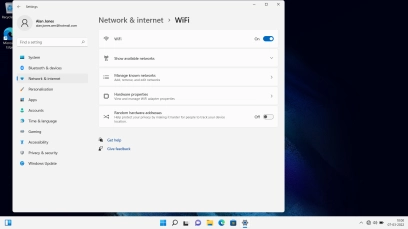 Click Show available networks. Click Show available networks.