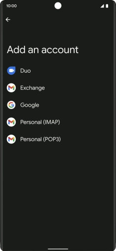 Press Personal (POP3). Press Personal (POP3).