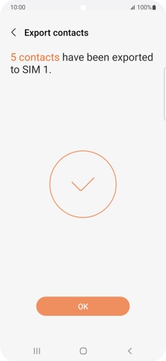 Press OK. Press OK.