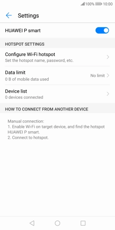 Press the Home key to return to the home screen. Press the Home key to return to the home screen.