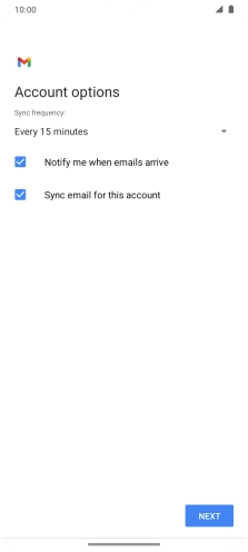 Press the drop down list below Press the drop down list below