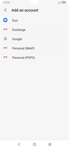 Press Personal (POP3). Press Personal (POP3).