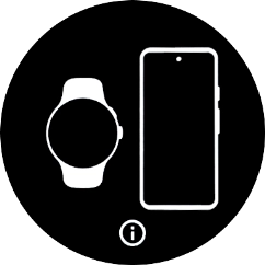 Press the information icon. Press the information icon.