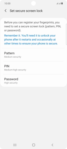 Press the required phone lock code and follow the instructions on the screen to create an additional phone lock code. Press the required phone lock code and follow the instructions on the screen to create an additional phone lock code.