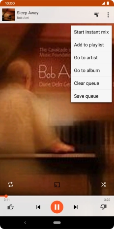 Press Add to playlist. Press Add to playlist.