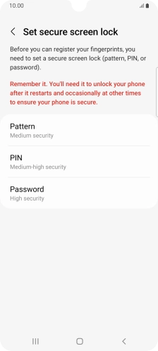 Press the required phone lock code and follow the instructions on the screen to create an additional phone lock code. Press the required phone lock code and follow the instructions on the screen to create an additional phone lock code.