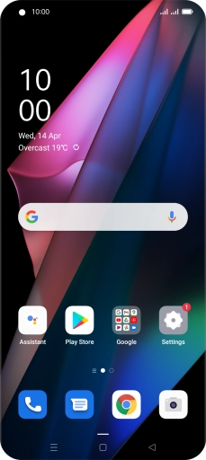 Slide two fingers downwards starting from the top of the screen. Slide two fingers downwards starting from the top of the screen.